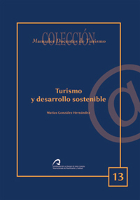 Portada del libro Turismo y desarrollo sostenible, publicado por la Universidad de Las Palmas de Gran Canaria.