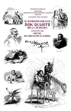 Cubierta Don Quijote de La Mancha, publicado por la Universitat de Barcelona.