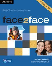 FACE2FACE PRE-INTERMEDIATE WORKBOOK WITHOUT KEY 2ND EDITION