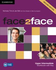 FACE2FACE UPPER INTERMEDIATE WORKBOOK WITH KEY 2ND EDITION