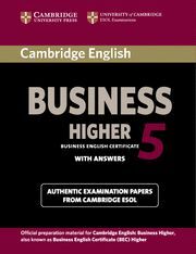 CAMBRIDGE ENGLISH BUSINESS 5 HIGHER STUDENT'S BOOK WITH ANSWERS