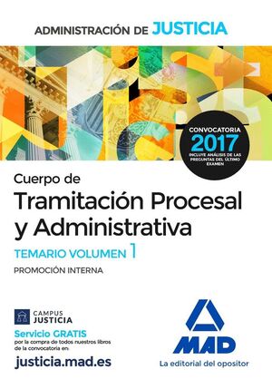 CUERPO DE TRAMITACIN PROCESAL Y ADMINISTRATIVA (PROMOCIN INTERNA) DE LA ADMINISTRACIN DE JUSTICIA