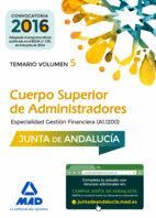 CUERPO SUPERIOR DE ADMINISTRADORES [ESPECIALIDAD GESTIN FINANCIERA (A1 1200)] DE LA JUNTA DE ANDALU