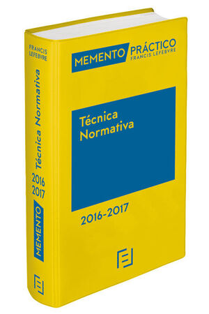 MEMENTO PRCTICO TCNICA NORMATIVA 2016-2017