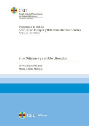 DUE DILIGENCE Y CAMBIO CLIMÁTICO