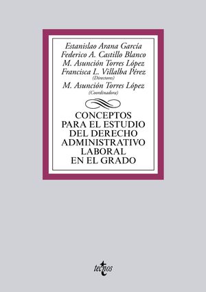 CONCEPTOS PARA EL ESTUDIO DEL DERECHO ADMINISTRATIVO LABORAL EN EL GRADO