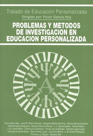 PROBLEMAS Y MTODOS DE INVESTIGACIN EN EDUCACIN PERSONALIZADA