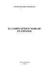 EL CAMPO LXICO HABLAR EN ESPAOL