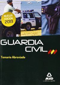 GUARDIA CIVIL. TEMARIO ABREVIADO