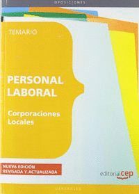 PERSONAL LABORAL DE CORPORACIONES LOCALES. TEMARIO