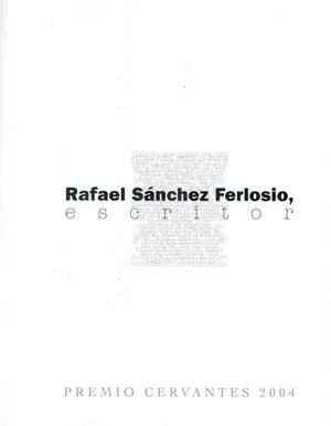RAFAEL SNCHEZ FERLOSIO ESCRITOR