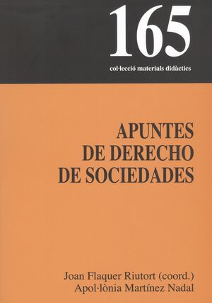 APUNTES DE DERECHO DE SOCIEDADES