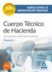 CUERPO TCNICO DE HACIENDA. AGENCIA ESTATAL DE ADMINISTRACIN TRIBUTARIA. DERECHO CIVIL Y MERCANTIL.