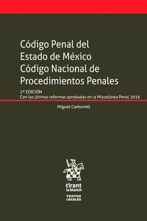 CDIGO PENAL DEL ESTADO DE MXICO CDIGO NACIONAL DE PROCEDIMIENTOS PENALES