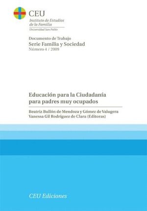 EDUCACIN PARA LA CIUDADANA PARA PADRES MUY OCUPADOS