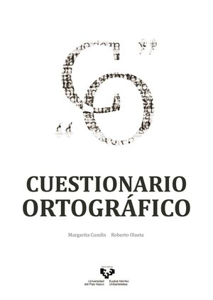 CUESTIONARIO ORTOGRFICO